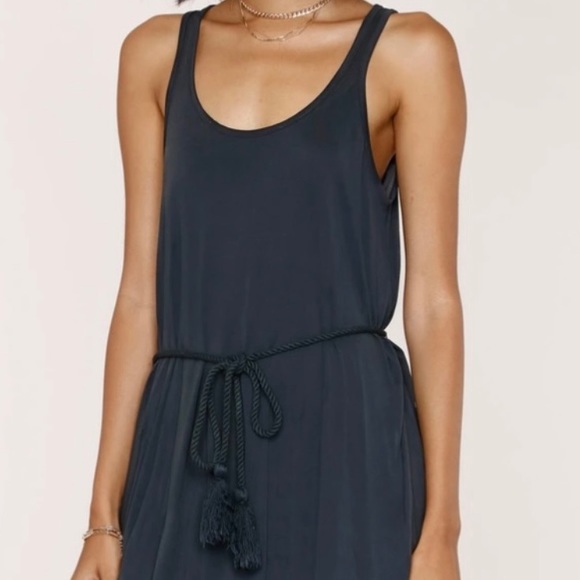 NEW Heartloom June Dress Black Tassel Belt Sz M - Picture 5 of 13